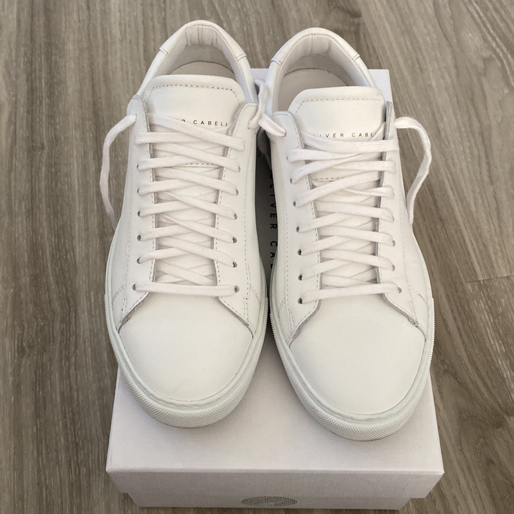 Women’s Oliver Cabell Low 1 White Sneaker US size 7